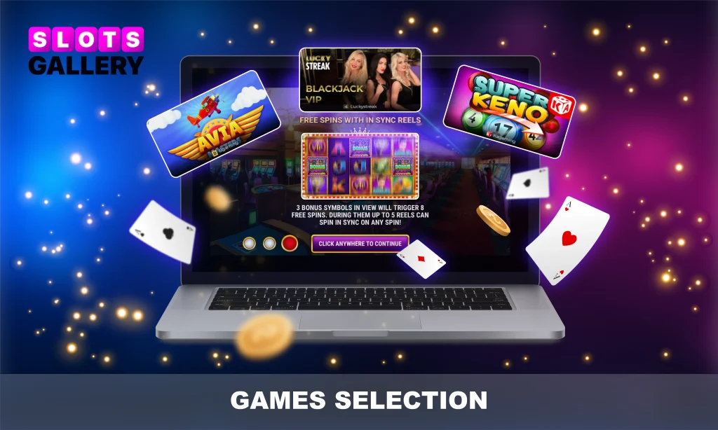 Slots Gallery games.